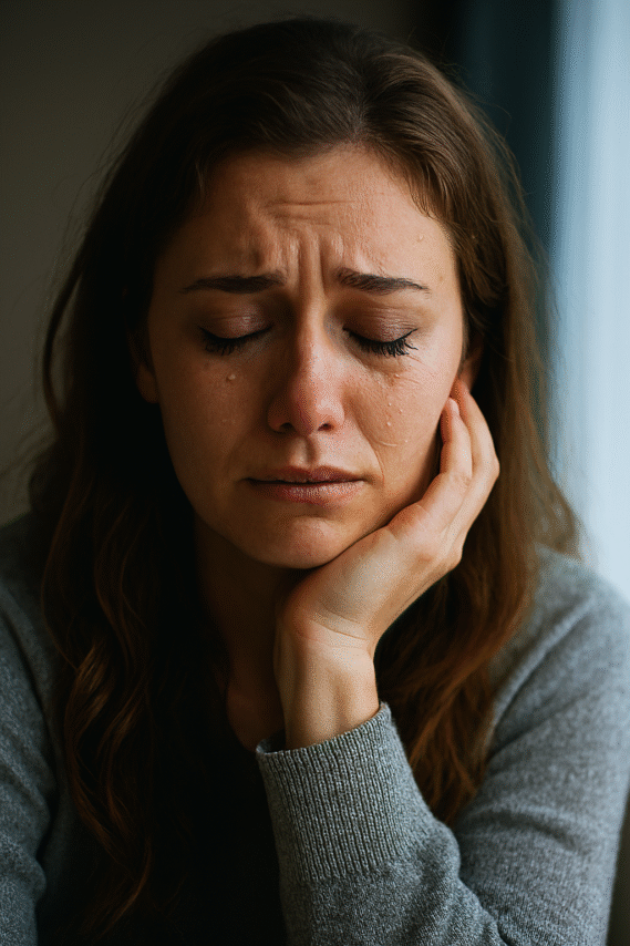 Não esconda a sua dor